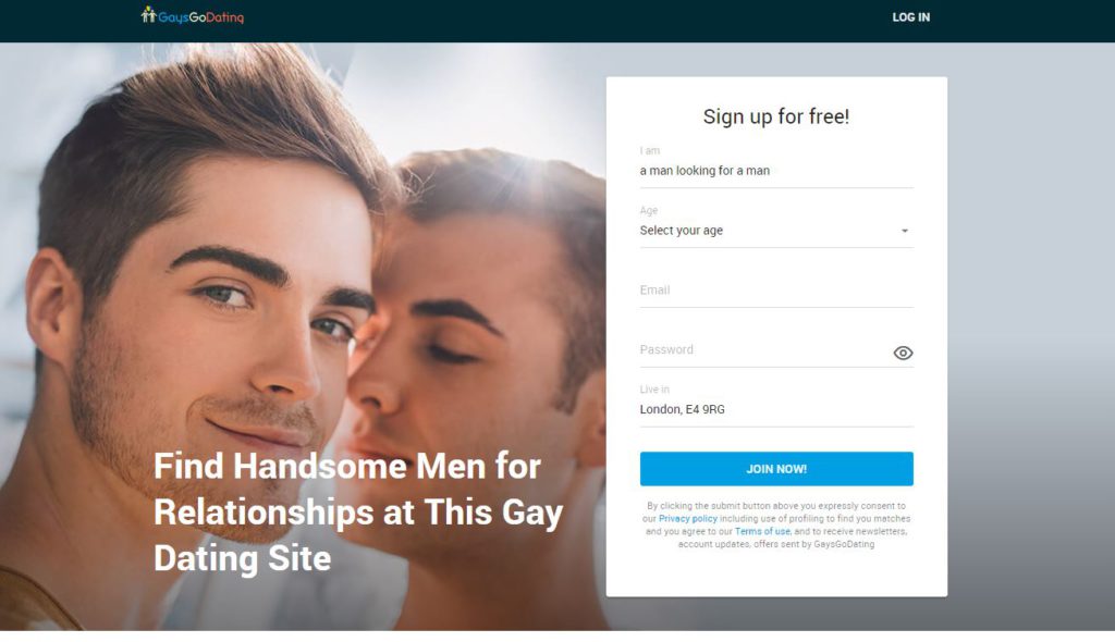 Signing Up at Gaysgodating