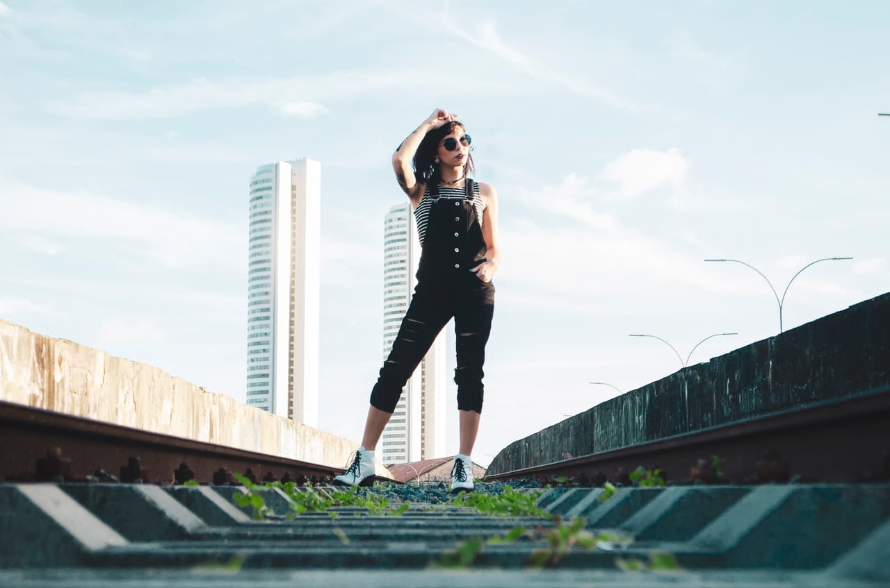 girl on street