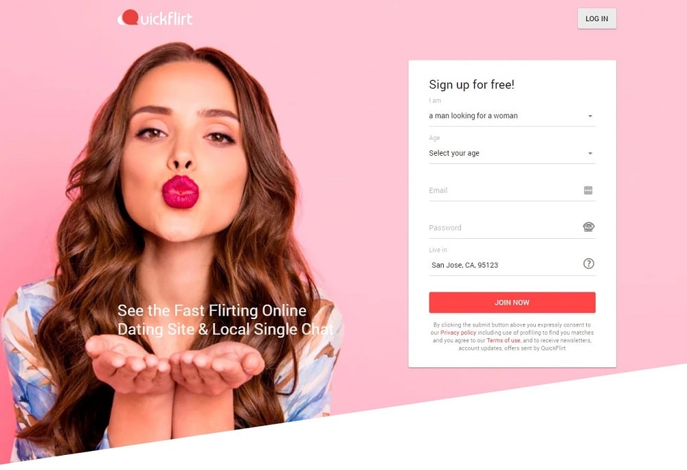 quickflirt sign-up